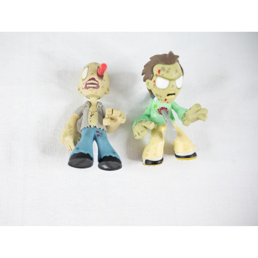 2015 Lot of 2 Funko‎ Walking Dead Mystery Minis Zombies Figures Horror Vinyl
